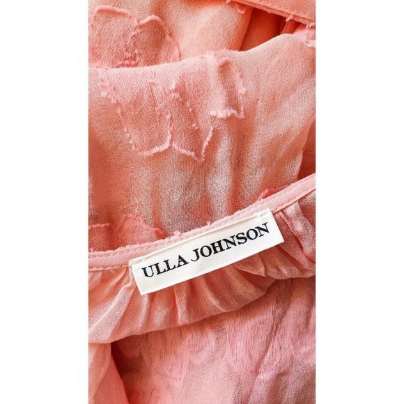 Ulla Johnson Margaux Fil Coupé Silk Chiffon Maxi Dress size 4/AU 8 BNWT - Picture 11 of 16